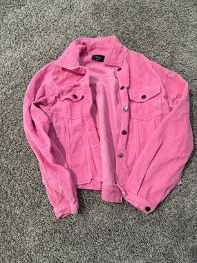 VICI Pink Corduroy Trucker Jacket